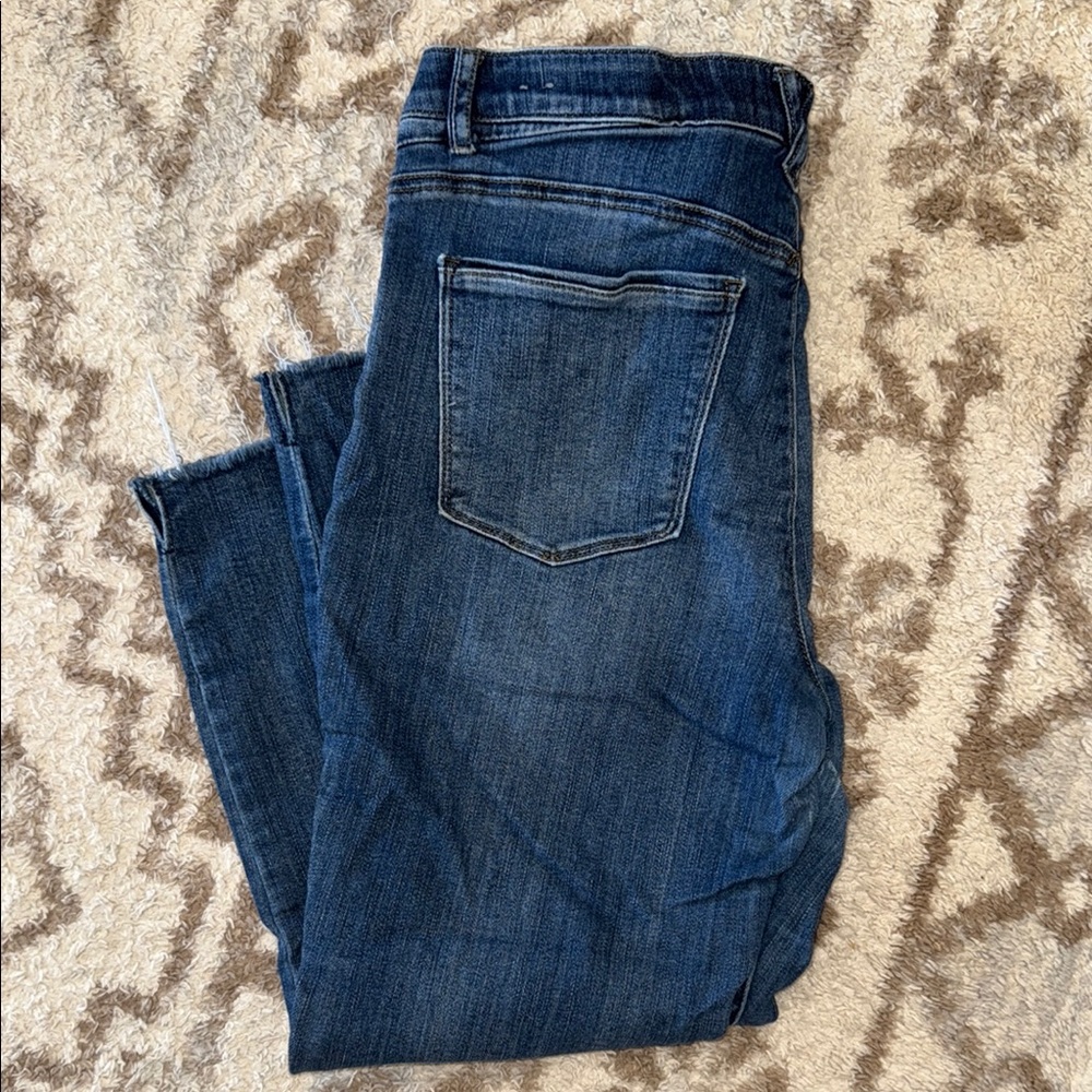Wit & Wisdom Dark Blue Ankle Jeans